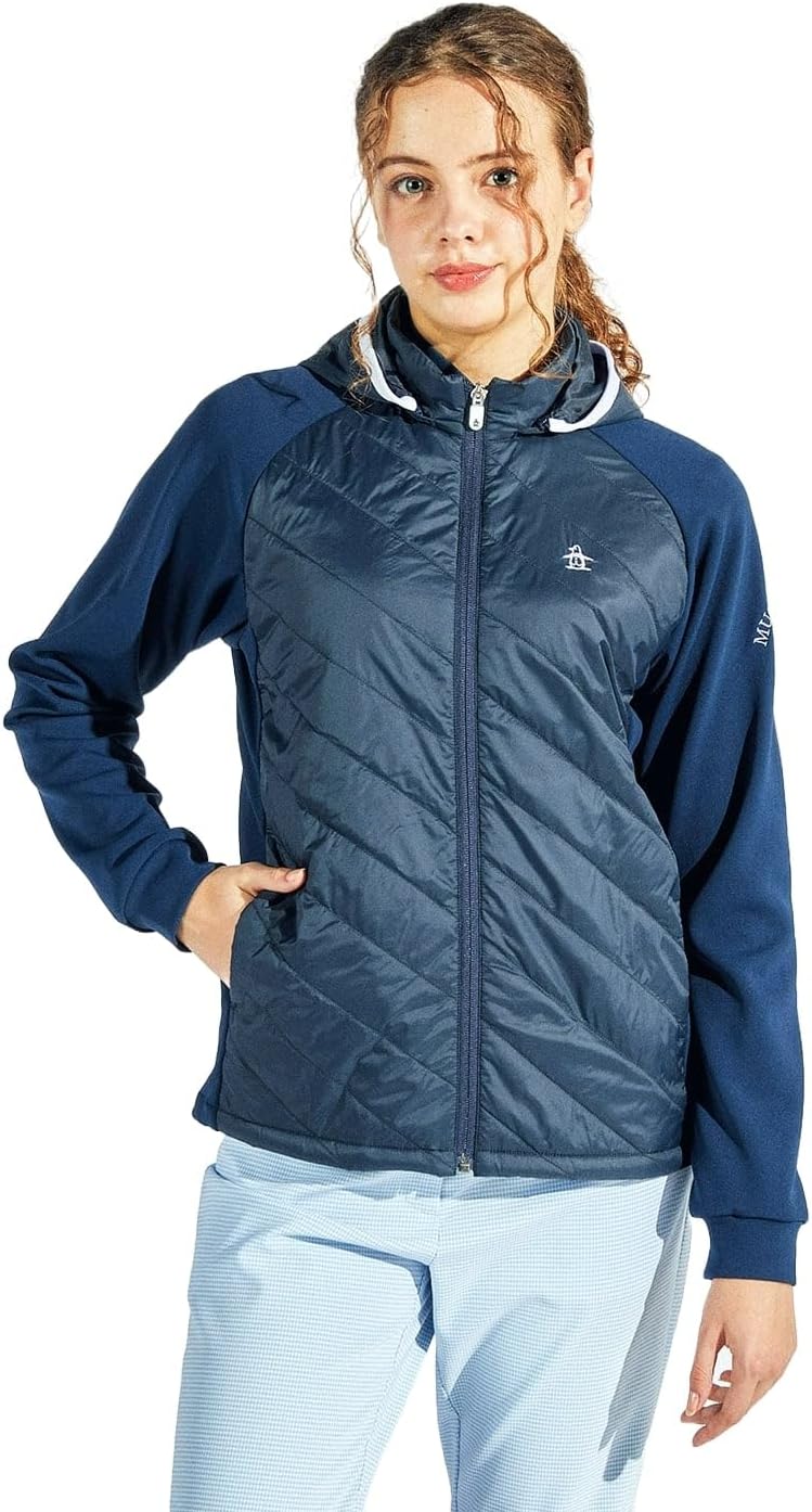 美品[マンシングウェア] 3Wブルゾン レディース ネイビー 楽天市場】マンシングウェア（ブルゾン｜レディースウェア